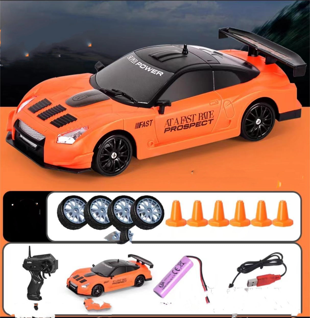 2.4g drift rc carro 4wd rc drift carro brinquedo de controle remoto