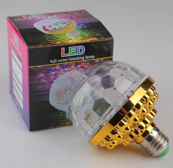 Luzes LED coloridas girando luzes de bola mágica luzes atmosféricas