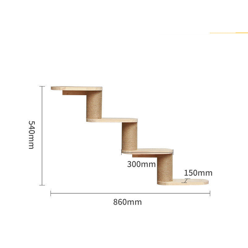 Estrutura de escalada para gatos de estimação