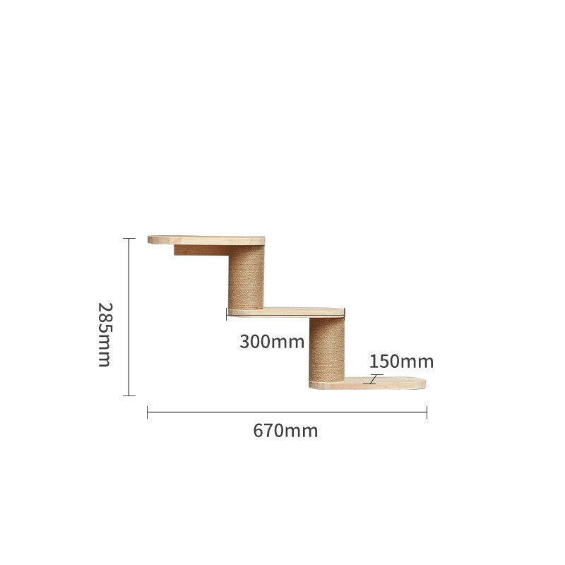 Estrutura de escalada para gatos de estimação