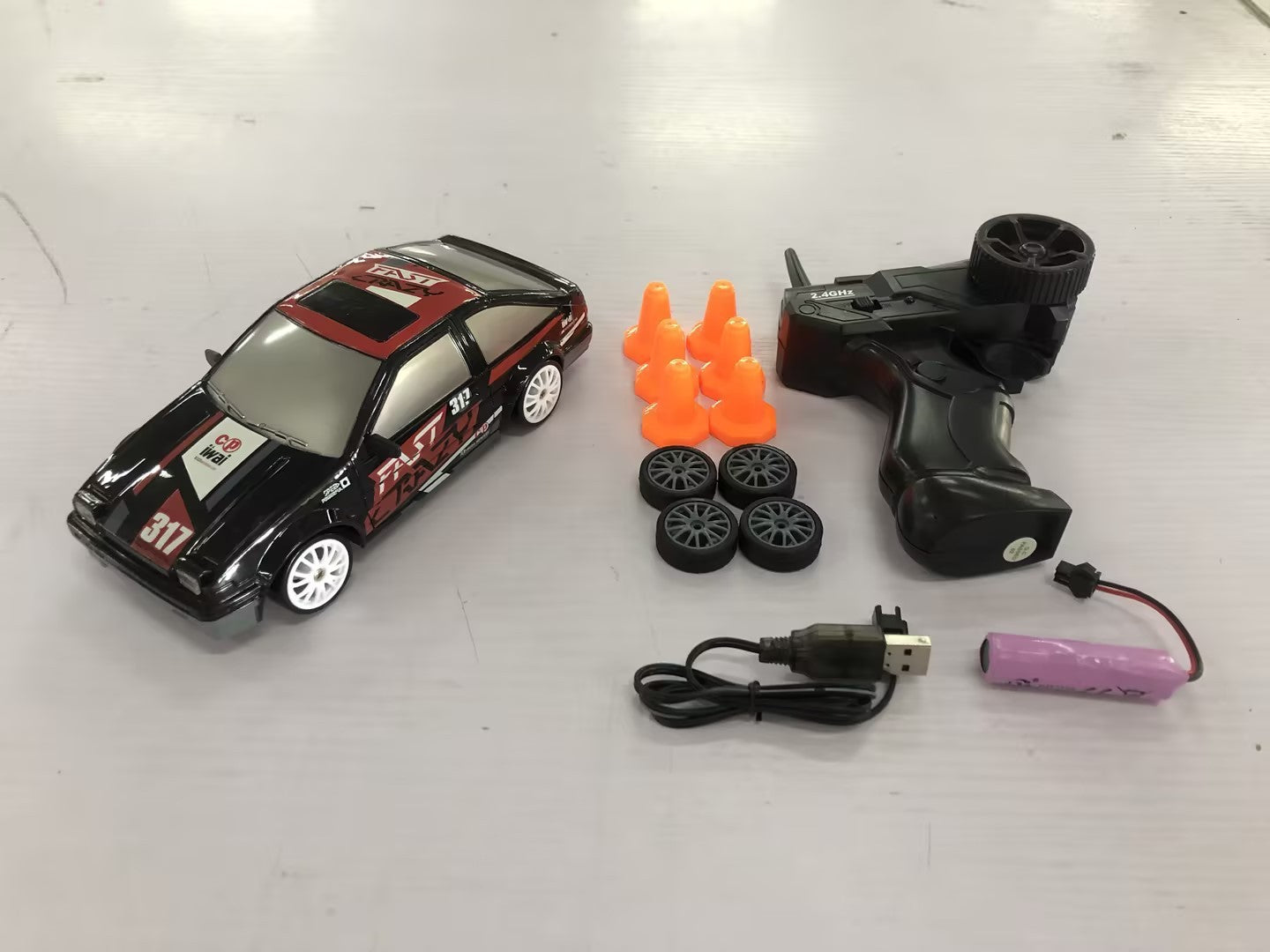 2.4g drift rc carro 4wd rc drift carro brinquedo de controle remoto