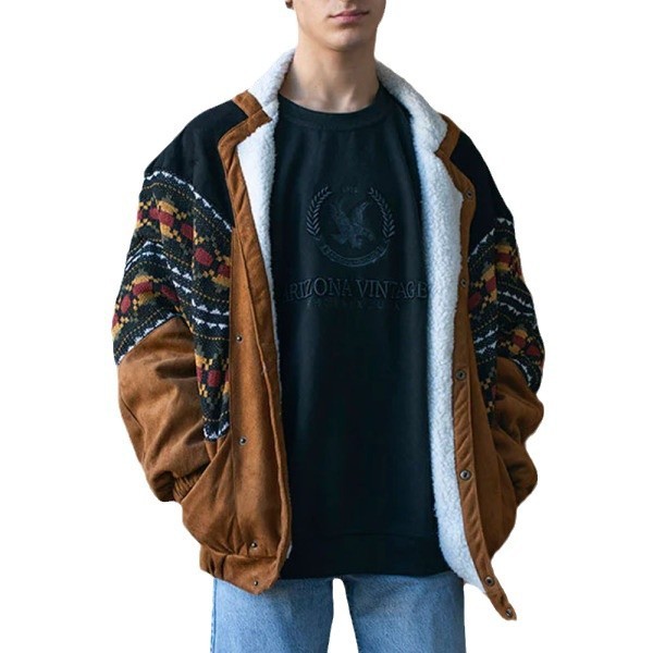 Men's Vintage Polar Fleece Jacket