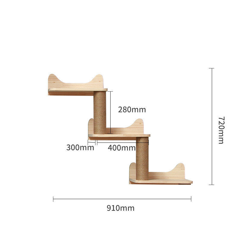 Estrutura de escalada para gatos de estimação