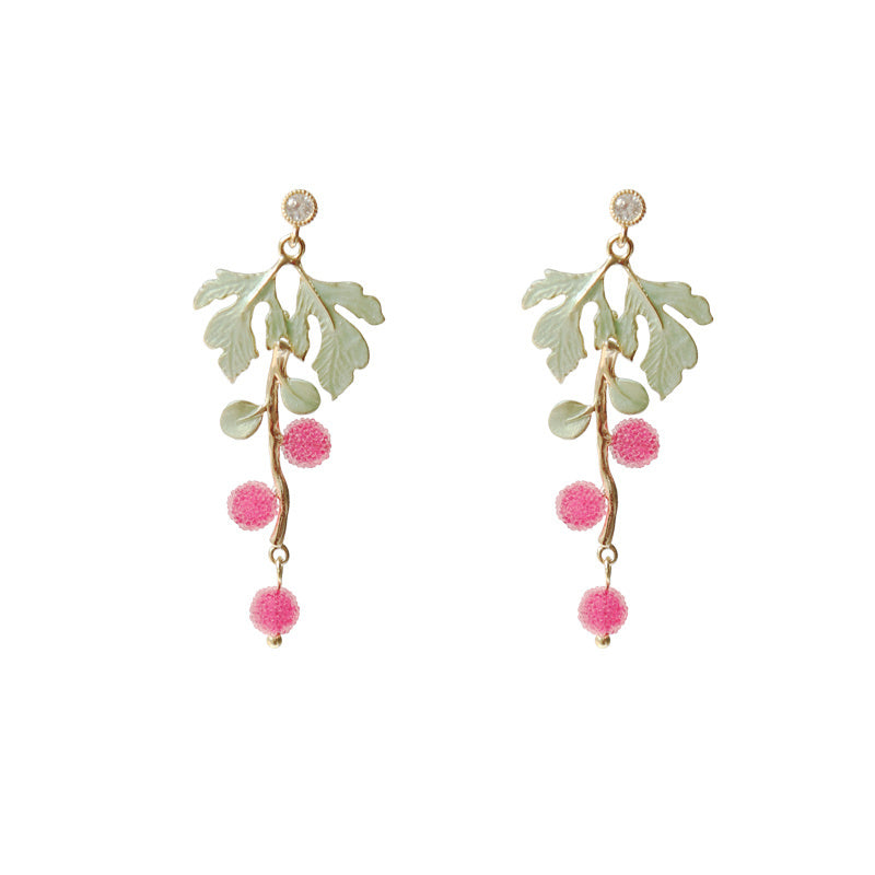 Summer Berry Sweet Cute Earrings