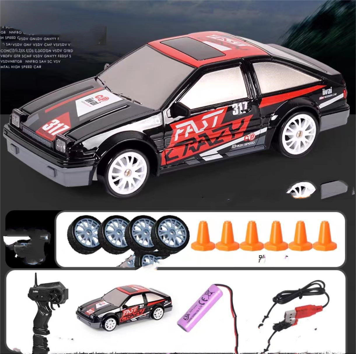 2.4g drift rc carro 4wd rc drift carro brinquedo de controle remoto